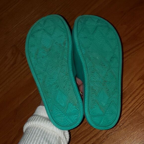 Chaco Teal Slip-On Sandals - Picture 5 of 6